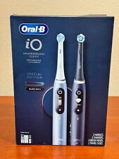 Oral-B iO Series 7 Electric Toothbrush, Black Onyx & Aquamarine (2 Pack) SEALED