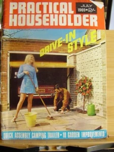 PRACTICAL HOUSEHOLDER MAG JULY 1969 WENDY HOUSE GROWS UP CAMPING TRAILER - Picture 1 of 6