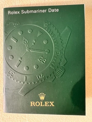 Booklet Rolex originale – Submariner Date – 2009–2011 - Immagine 1 di 4