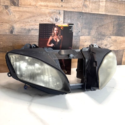 06-08 Yamaha YZF-R6R YZF R6 OEM FARO DELANTERO FARO LUZ LÁMPARA Foto 1 de 4