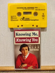 KNOWING ME, KNOWING YOU WITH ALAN PARTRIDGE  BBC audio Cassette Steve Coogan - Picture 1 of 4