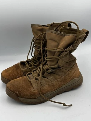 Botas Nike Para Hombre Talla 5.5 Marrón Coyote SFB 8" Gamuza de Combate Táctico 922471-900 Foto 1 de 4