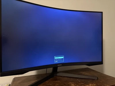 Samsung 27" Odyssey G55C QHD 165Hz 1ms(MPRT) Curved Gaming (NO ORGINAL BOX)  - Image 1 of 3