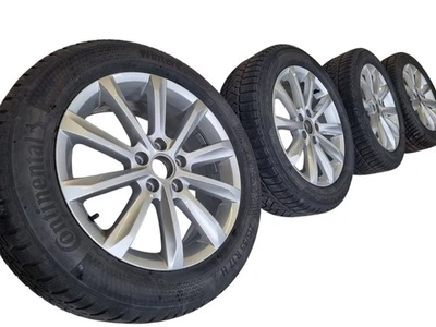 Original VW Passat 3G VW B8 Helsinki Alufelgen 215 55 17 Zoll Winterreifen - Bild 1 von 4