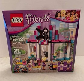 Lego Friends 41093 Heartlake Hair Salon New Sealed 318pcs Retired Set