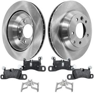 Rear Brake Disc and Pad Kit for VW Porsche Cayenne Volkswagen Touareg 2011-2017 - Picture 1 of 12