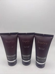 Acondicionador de agua Asprey London púrpura 1,7 OZ paquete de 3 nuevo y sellado - Imagen 1 de 2