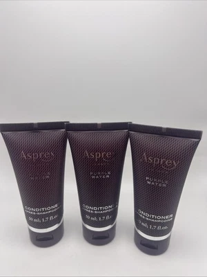 Asprey London Purple Water Conditioner 1.7 Oz 3 Pack Brand New And SEALED - Image 1 of 2
