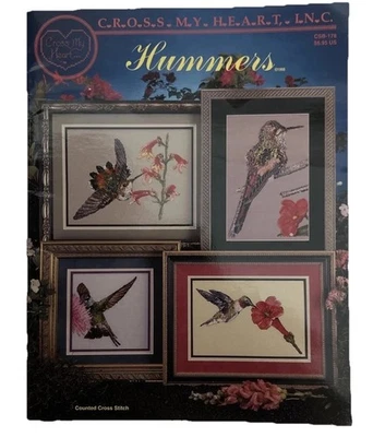 Cross My Heart, Inc. - Hummers - CSB 178 - Counted Cross Stitch Paperback - Image 1 of 4