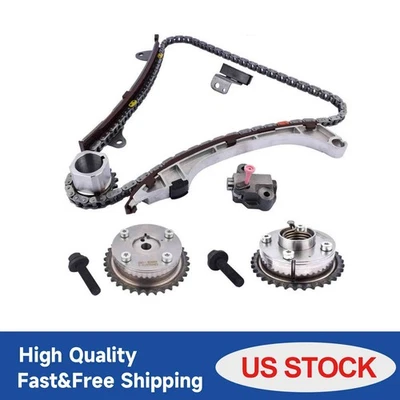 Timing Chain Kit VVT For Toyota RAV4 Highlander Sienna Venza Camry 2.7 2.5 10-14 - Image 1 of 4