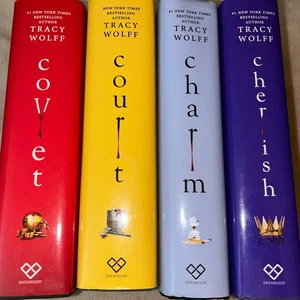 Crave Series Tracy Wolfe Hardcover: Covet, Court, Charm & Cherish - Picture 1 of 10