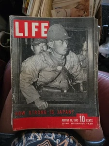 Time Magazine August 14, 1943 HOW STRONG IS JAPAN? - Picture 1 of 3