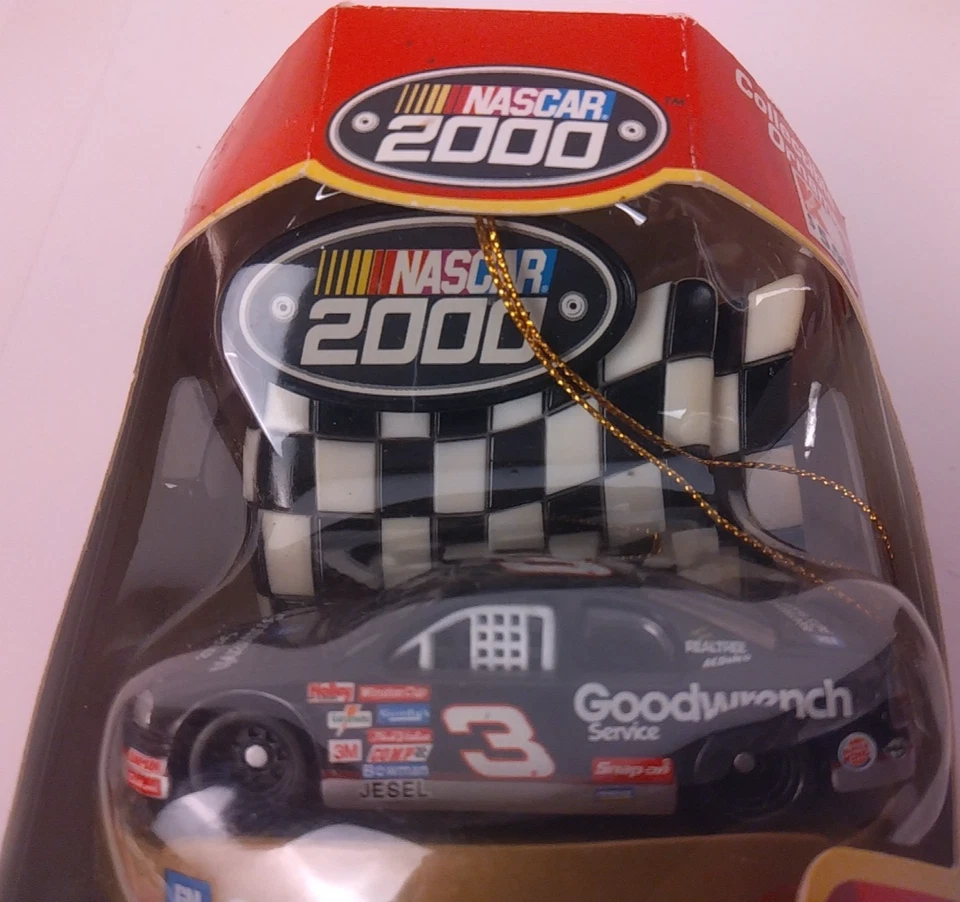 Trevco #3 Dale Earnhardt Sr NASCAR 2000/2001 Collectible Ornaments - (BLDG)