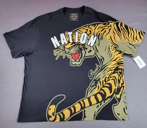 Parish Nation Men's 5XL Black T-shirt Short-sleeve 100% Cotton - Picture 1 of 9