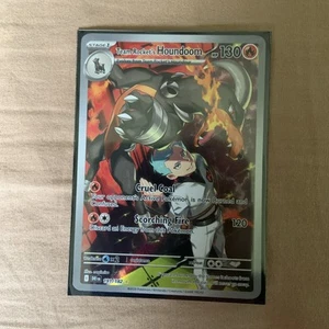 Pokemon Card Team Rocket's Houndoom 191/182 Destined Rivals English Pre Release - Picture 1 of 1