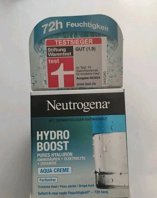 Neutrogena Hydro Boost Gesichtscreme Aqua mit Hyaluron ölfrei und parfümfrei ... - Bild 1 von 2