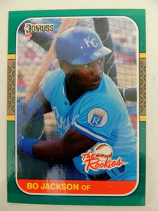 BO JACKSON 1987 DONRUSS "THE ROOKIES" KARTE #14 KANSAS CITY ROYALS LEGEND - Bild 1 von 2