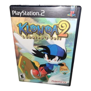 Klonoa 2: Lunatea's Veil Sony PlayStation 2, 2001 Original PS2 CIB - Bild 1 von 2