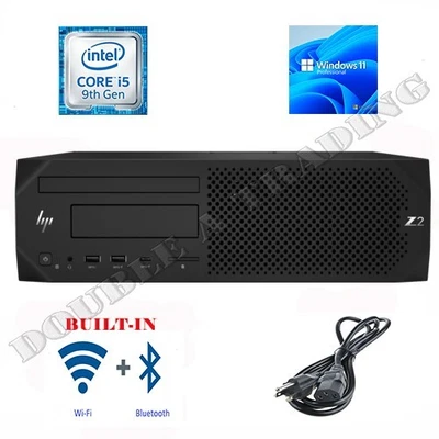 HP Z2 SFF G4 WORKSTATION i5-9500 + up to 64GB RAM & 2*2TB SSD & 6TB HD & WiFi+BT - Image 1 of 4