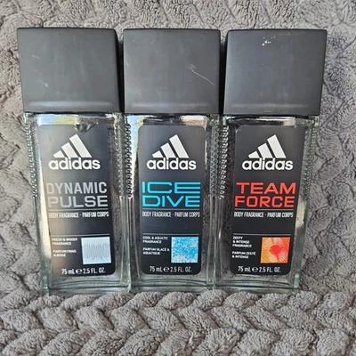 ADIDAS Deodorant Body Fragrance Gift Set: Ice Dive Dynamic Pulse Team Force 3pc - Image 1 of 4
