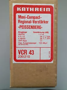 Kathrein Antennenverstärker Maxi Compact Regional Peissenberg VCR 43 - Bild 1 von 2