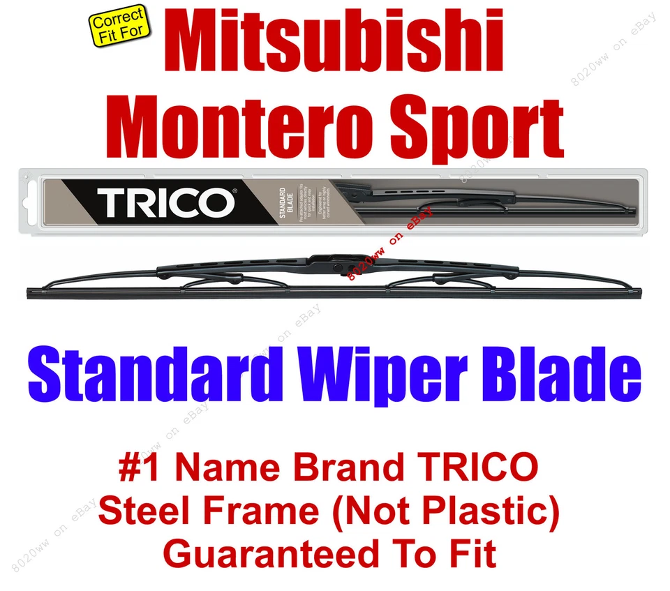 Wiper Blade 标准级适合 1997 - 2004 年三菱 Montero Sport(数量 1)30200 — 第 1/1 张图片
