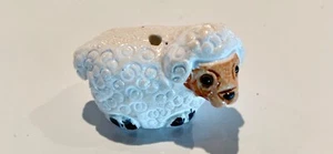 Mini Lamb Ceramic Clay Handmade Peruvian Art Sculpture - Picture 1 of 3