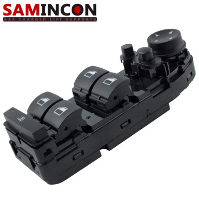 Interruptor de ventana con espejos retrovisores plegables eléctricos delantero izquierdo para BMW X5 X6 E70 E71 2007-14 Foto 1 de 4