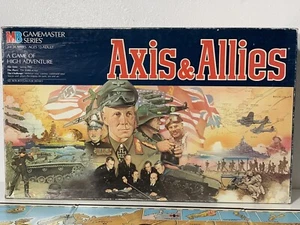VINTAGE Axis & Allies Board Game 1984 Milton Bradley 100% Complete Excellent!! - Picture 1 of 22