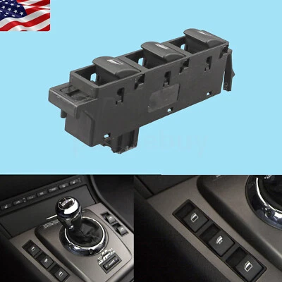 Front Left Power Car Window Switch For 2001-2006 BMW 325Ci 330Ci M3 61318381517 - Image 1 of 4
