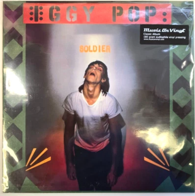 Iggy Pop – Soldier LP Album vinyl record 180gram reissue 2024 on MOV - Image 1 of 4
