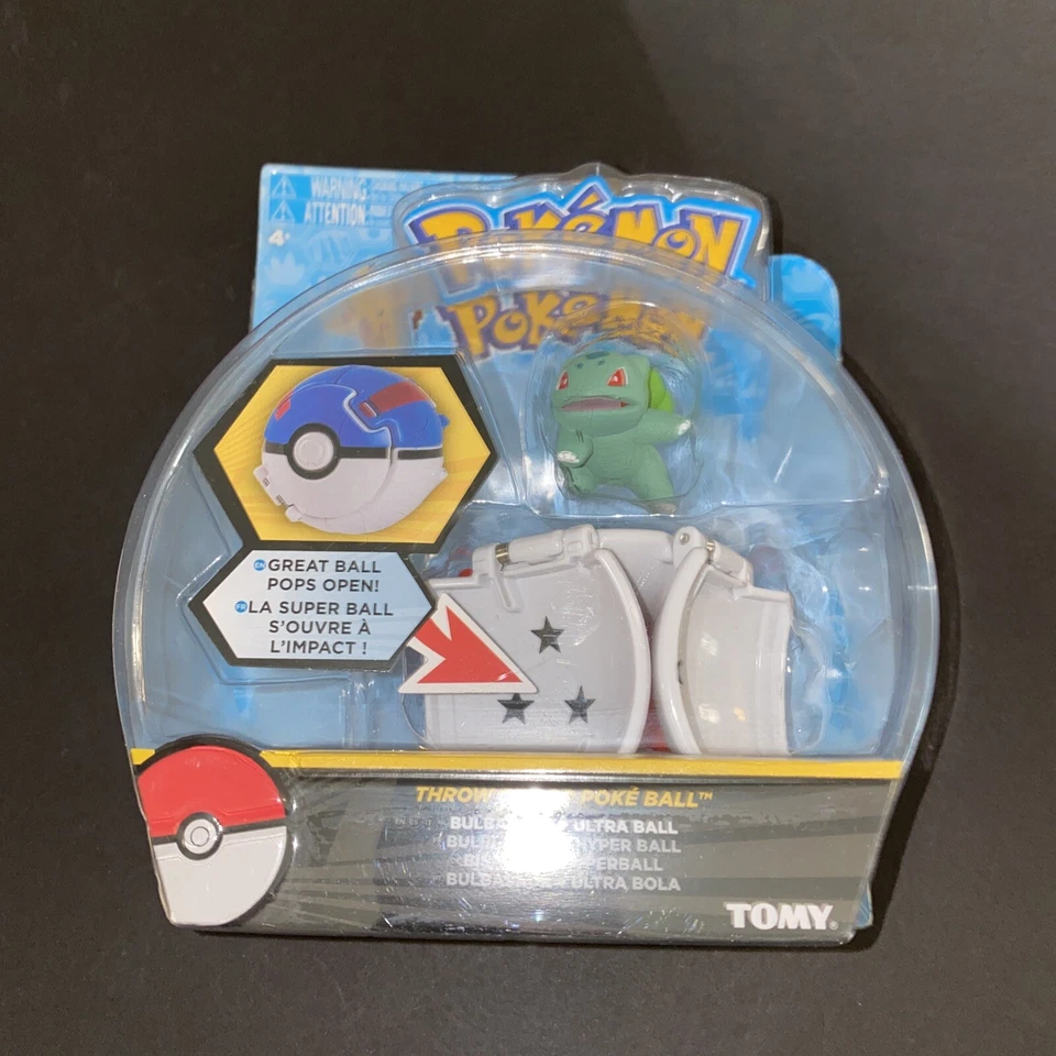 Pokemon Throw 'n' Pop Poke Ball Froakie Ultra Ball TOMY Age 4 T18877 2016