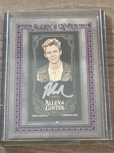 2024 Topps Allen & Ginter X Kid Laroi Mini auto incorniciata /50 - Foto 1 di 2