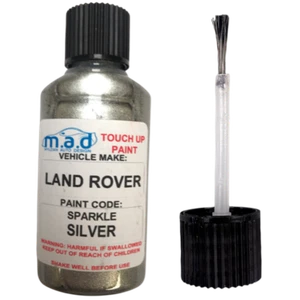 LAND ROVER RANGE ROVER SPARKLE SILVER PAINT KIT EVOQUE DISCO SPORT VOGUE WHEEL - Picture 1 of 1