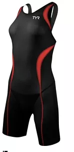 TYR Damen XL schwarz rot Aeroback Shorts John CARBON neu TEFA6A - Bild 1 von 14