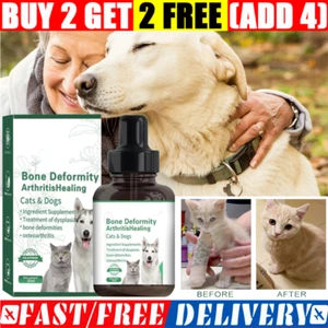 Líquido calmante para alivio del dolor de mascotas para gatos perros soporte articular reparación salud 30 ml - Imagen 1 de 13