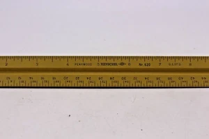 Henschel Pearwood Nr. 620 Ruler - Picture 1 of 4