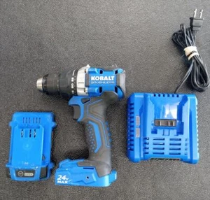 Kobalt 24-volt 1/2" Variable Speed Brushless Cordless Hammer Drill - (PD1115212) - Picture 1 of 3