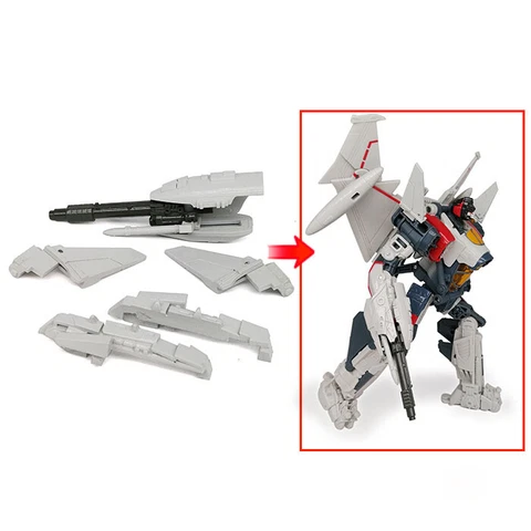 NEW Upgrade kit For Studio Series SS65 Blitzwing Shoulder Wings & Leg Weapon Cover