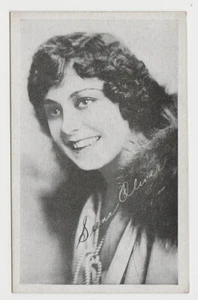 Seena Oliver circa 1917-1921 Kromo Gravure Trading Card - Silent Film Star - Picture 1 of 2