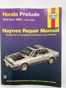 Honda Prelude 1979 to 1989 Haynes Service Shop Automotive Repair Manual # 42040  - Foto 1 di 11