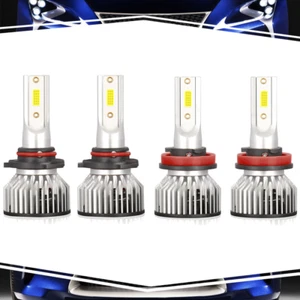 For Buick Envision 2016-18 2 Pair 6000K 9006+H11 Headlight Fog Light Bulb - Picture 1 of 12