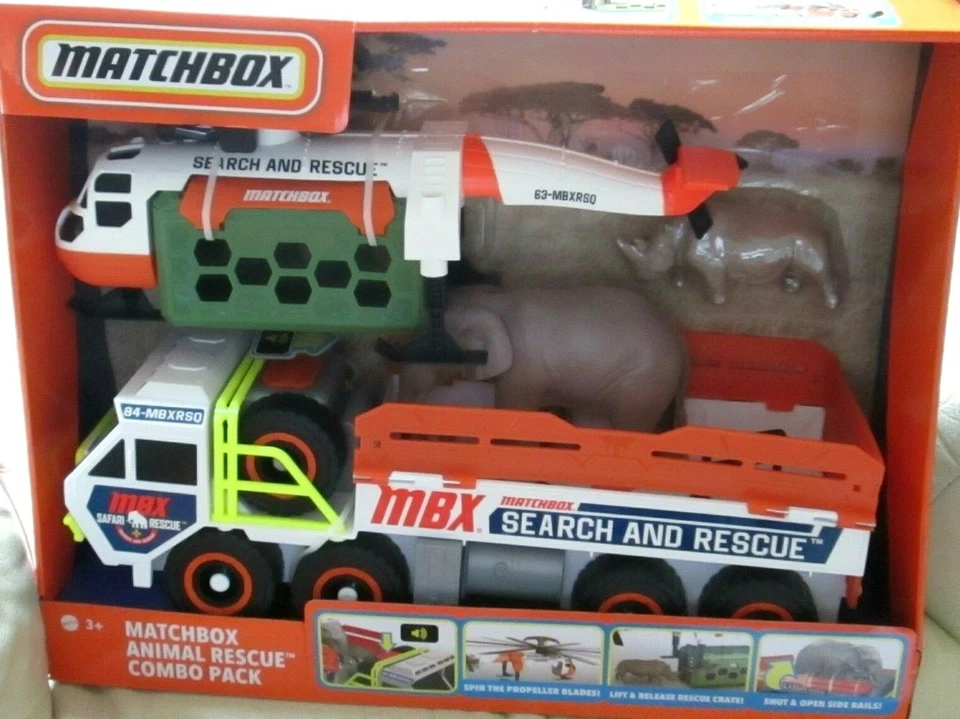 Matchbox Animal Rescue Combo Pack Mattel 2020