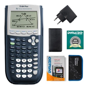 TI-84 Plus mit Schutztasche, Zirkel, USB-Ladegerät, Arbeitsbuch, Garantie 60M - Bild 1 von 6
