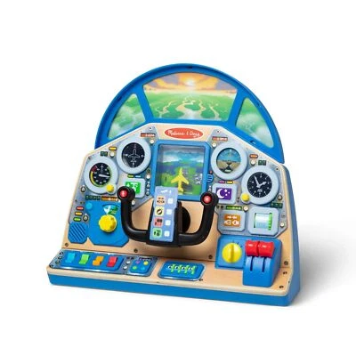 	Melissa & Doug Pilot Dashboard Includes Play Headset Lights and Sounds New Toy	 - Image 1 of 4