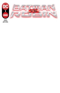BATMAN VS ROBIN #1 - Blank Card Stock Variant - NM - DC Comics