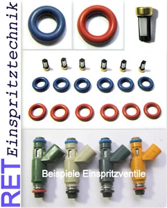 Reparatursatz Dichtsatz DENSO Ford Jaguar Einspritzdüsen L-Jetronic 6 - Zyl - Bild 1 von 6