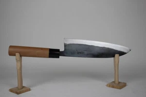Daisuke Nishida Blanco 1 Cuchillo de Chef Funayuki 210 mm Kurouchi Mano Forja Soldadura - Imagen 1 de 6