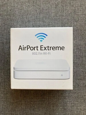 Apple AirPort Extreme, 5th generation, 802.11n Wireless Router A1408, Brand New - Image 1 of 4