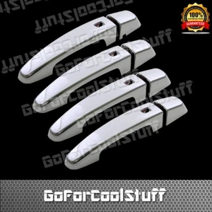 Cubierta de manija de 4 puertas cromada para Chevy Equinox 2018 19 2020 con 4 botones inteligentes - Imagen 1 de 1